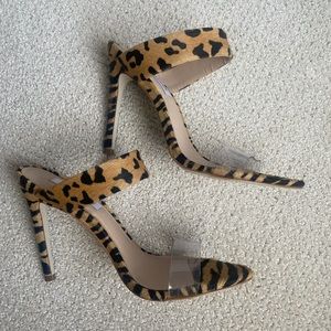 Steve Madden Amaya Heel in Animal Multi